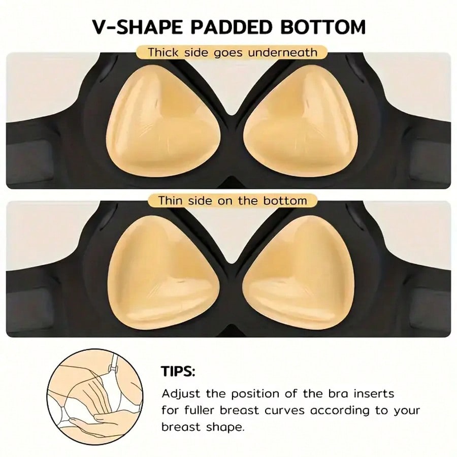 Backless Bra Sticky - Double‑Sided Sticky Push‑Up Bra, Waterproof Adhesive