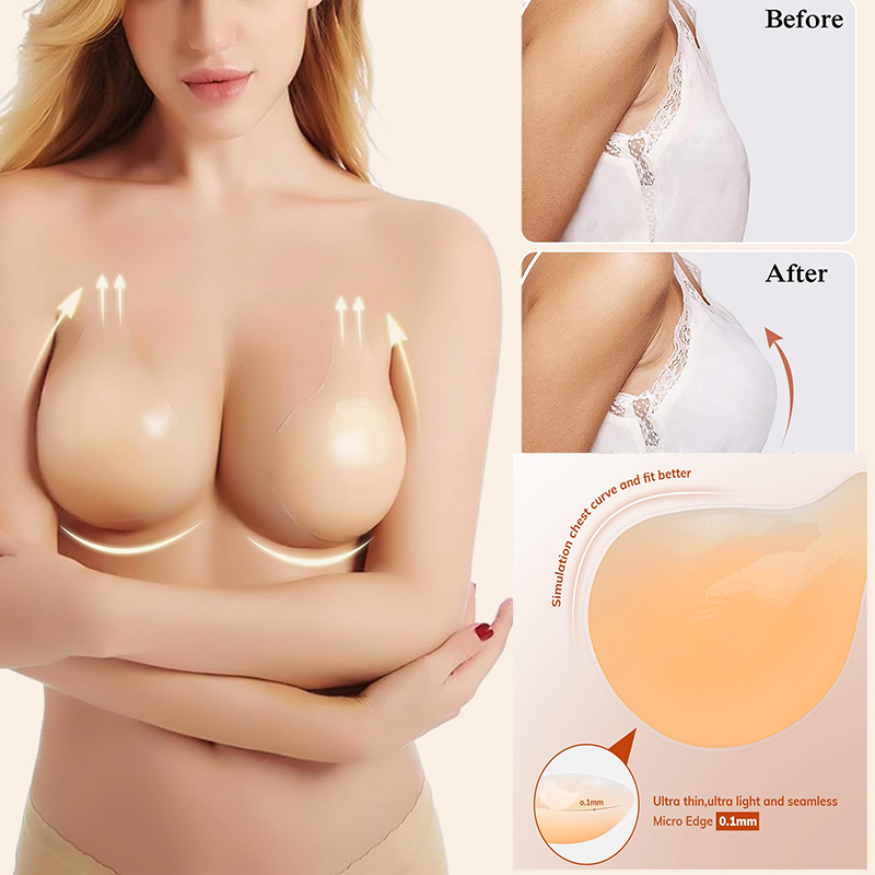 1/2 Pairs Women Sticky Bra Pus - Backless Bra Sticky ulasan dan harga