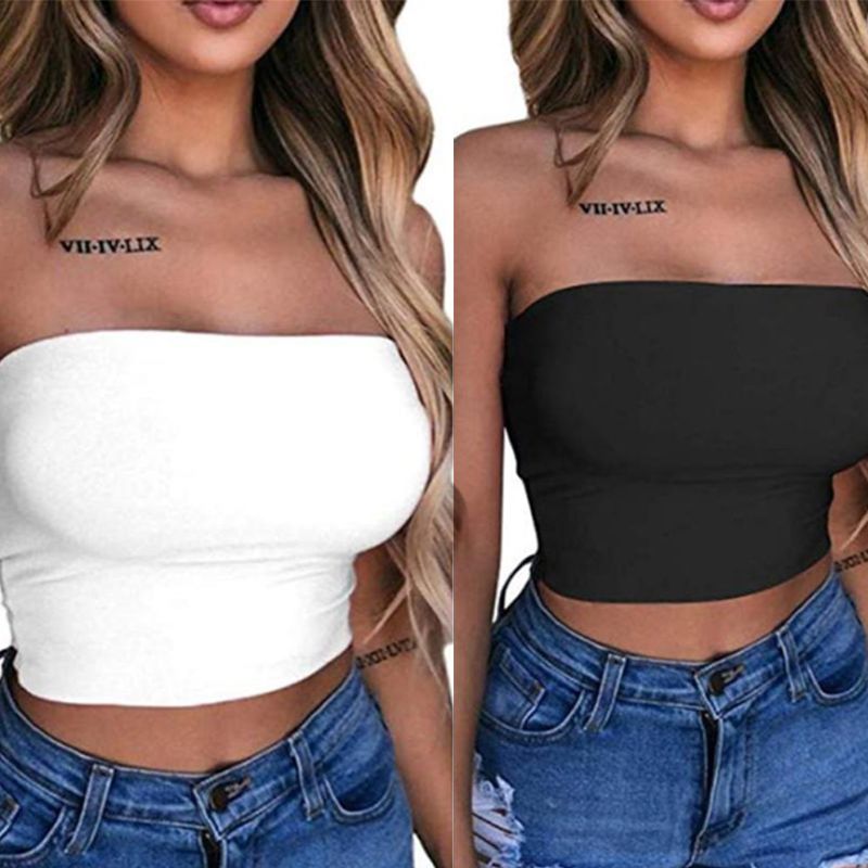 Womens Sexy Strapless Off Shou - T Shirt Bra Seamless ulasan dan harga