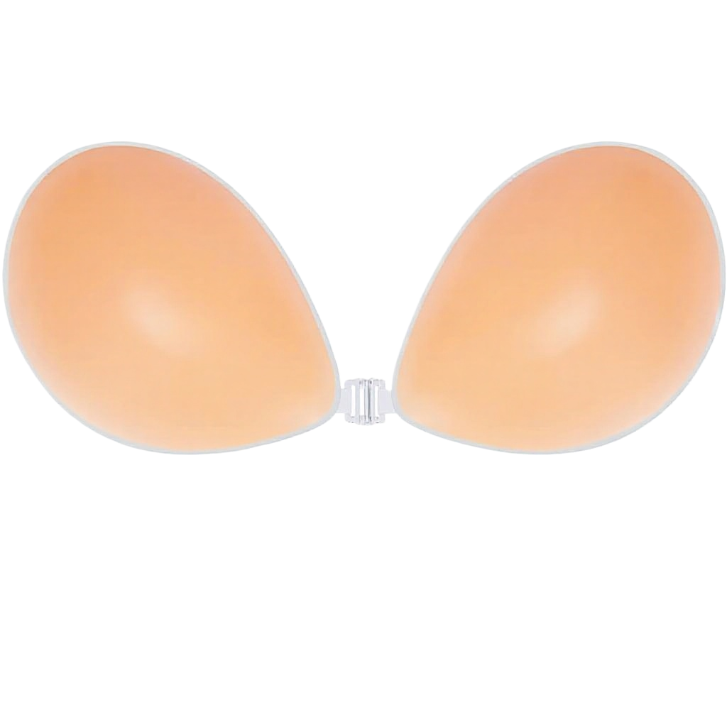 Push-Up Wire-Free Solid Silico - Backless Bra Sticky ulasan dan harga