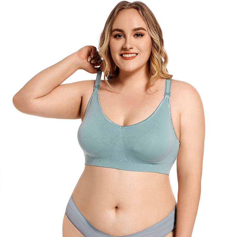 Plus Size Wireless Maternity B - Nursing Bra Clip ulasan dan harga