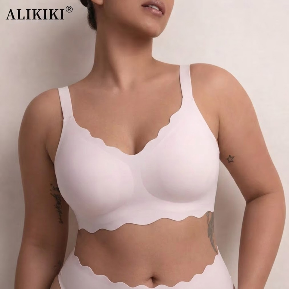 Seamless Wireless Supportive B - T Shirt Bra Seamless ulasan dan harga