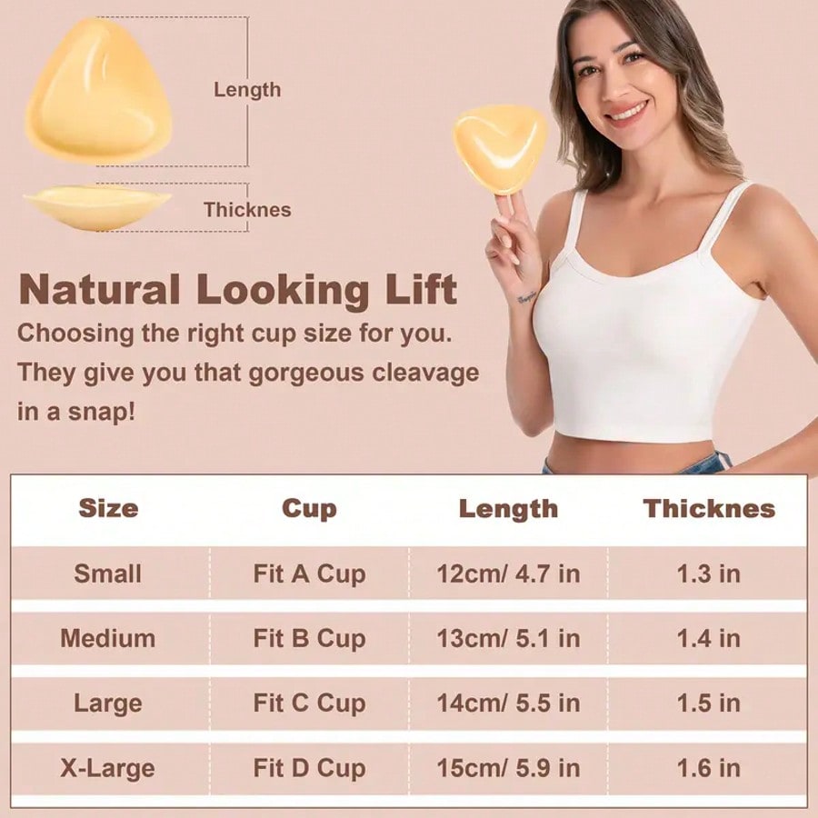 Double‑Sided Sticky Push‑Up Br - Backless Bra Sticky ulasan dan harga